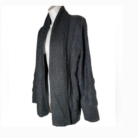 Knox Rose Dark Gray Cardigan - Picture 4 of 4